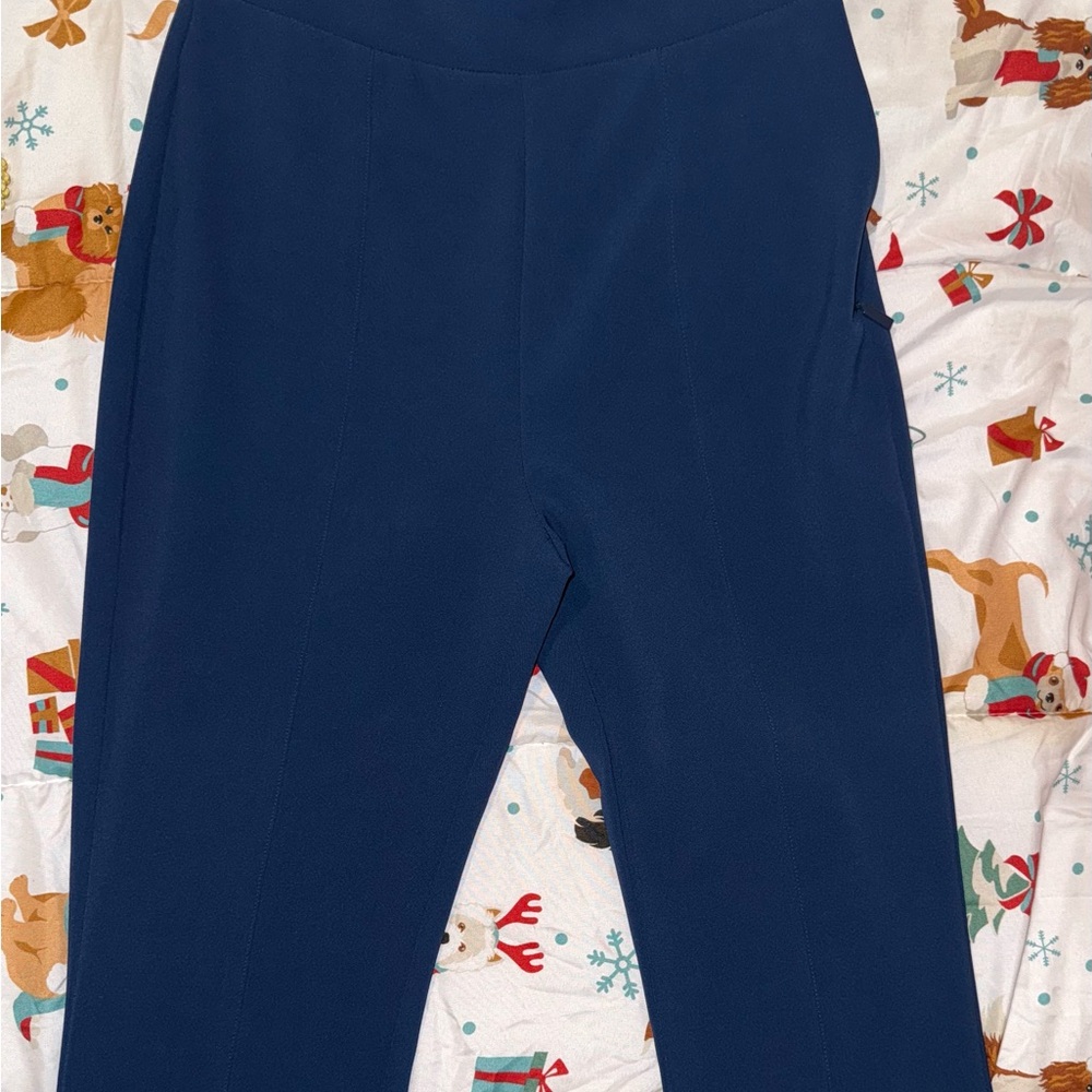 Blue Pantsuit Dress up